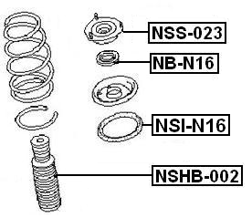 Nissan 54325 95f0a