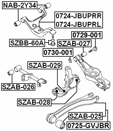 Suzuki 46331 65j01